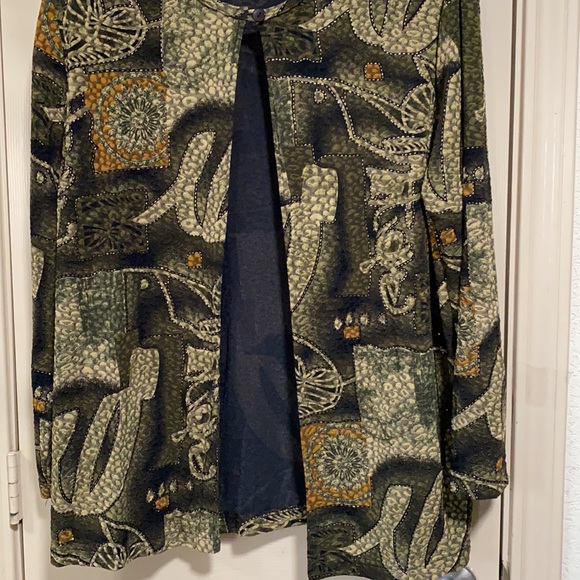 StudioC  open up cardigan sweater  size 16 - Picture 3 of 6